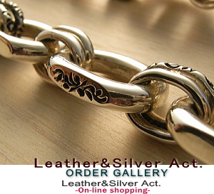 Mens Stainless Steel Anchor Link Chain Necklace